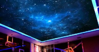 Натяжной потолок звездное небо Ломоносов, цена от 5295 руб.