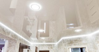 Натяжной ПВХ потолок Ломоносов, цена от 2127 руб.